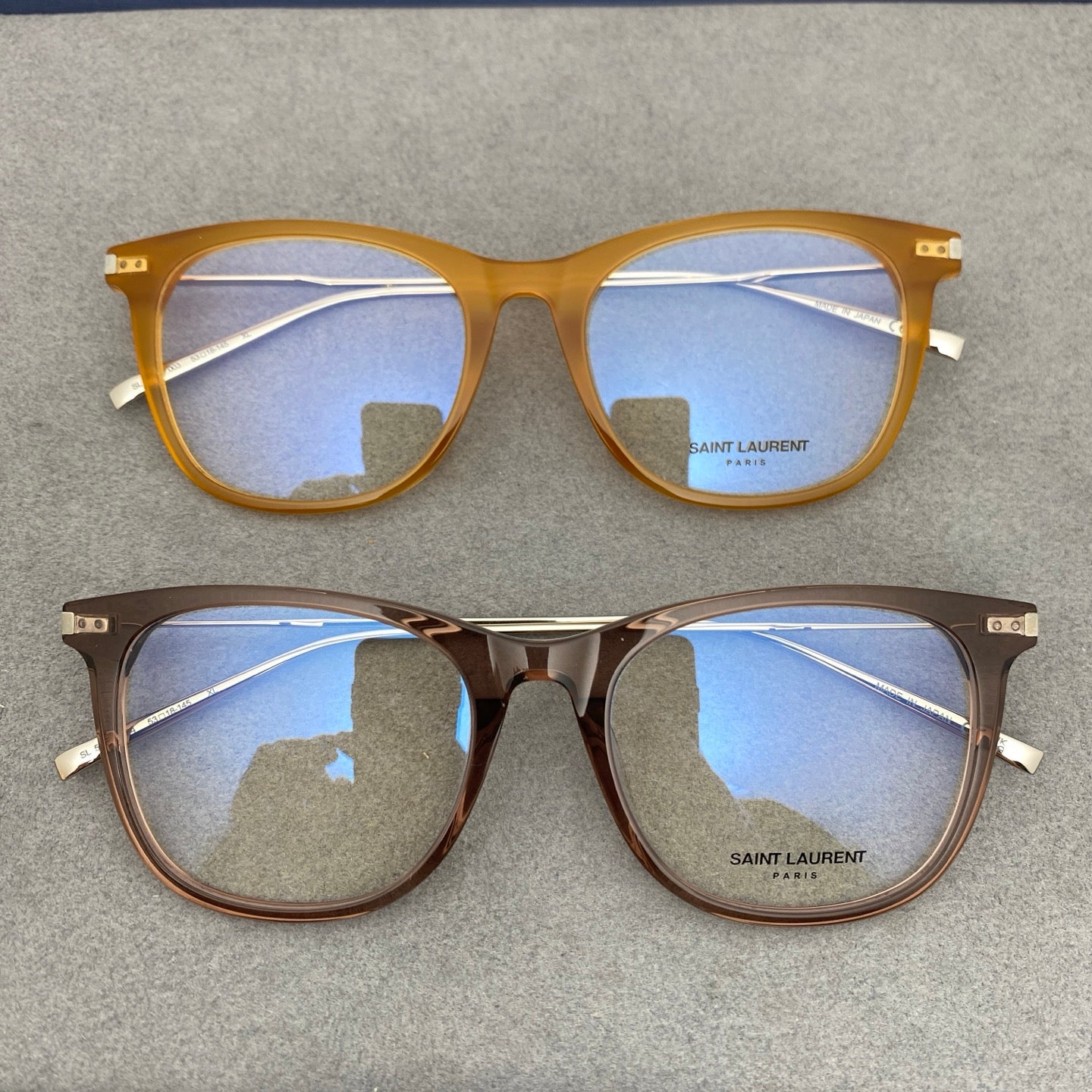 Inspired Saint Laurent SL580/F – Acetate & Metal Unisex Eyeglasses (1:1 Mirror Quality)