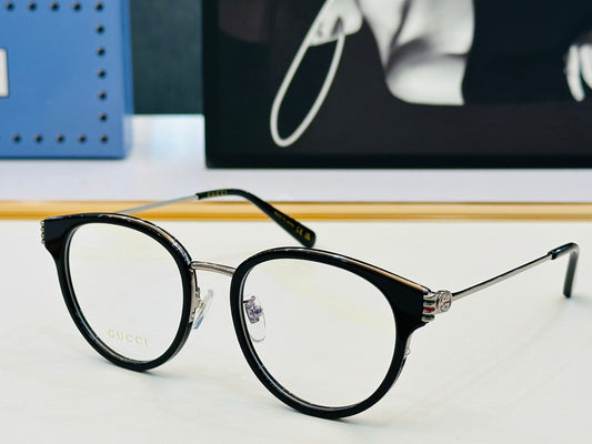 GG1885OA Inspired Cat-Eye Optical Glasses – Premium Acetate & Metal Frame