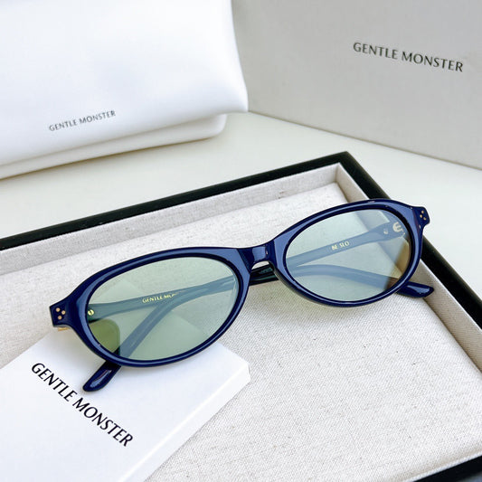 Inspired Gentle Monster Be Slo – Retro Oval Optical Eyeglasses (1:1 Mirror Quality)