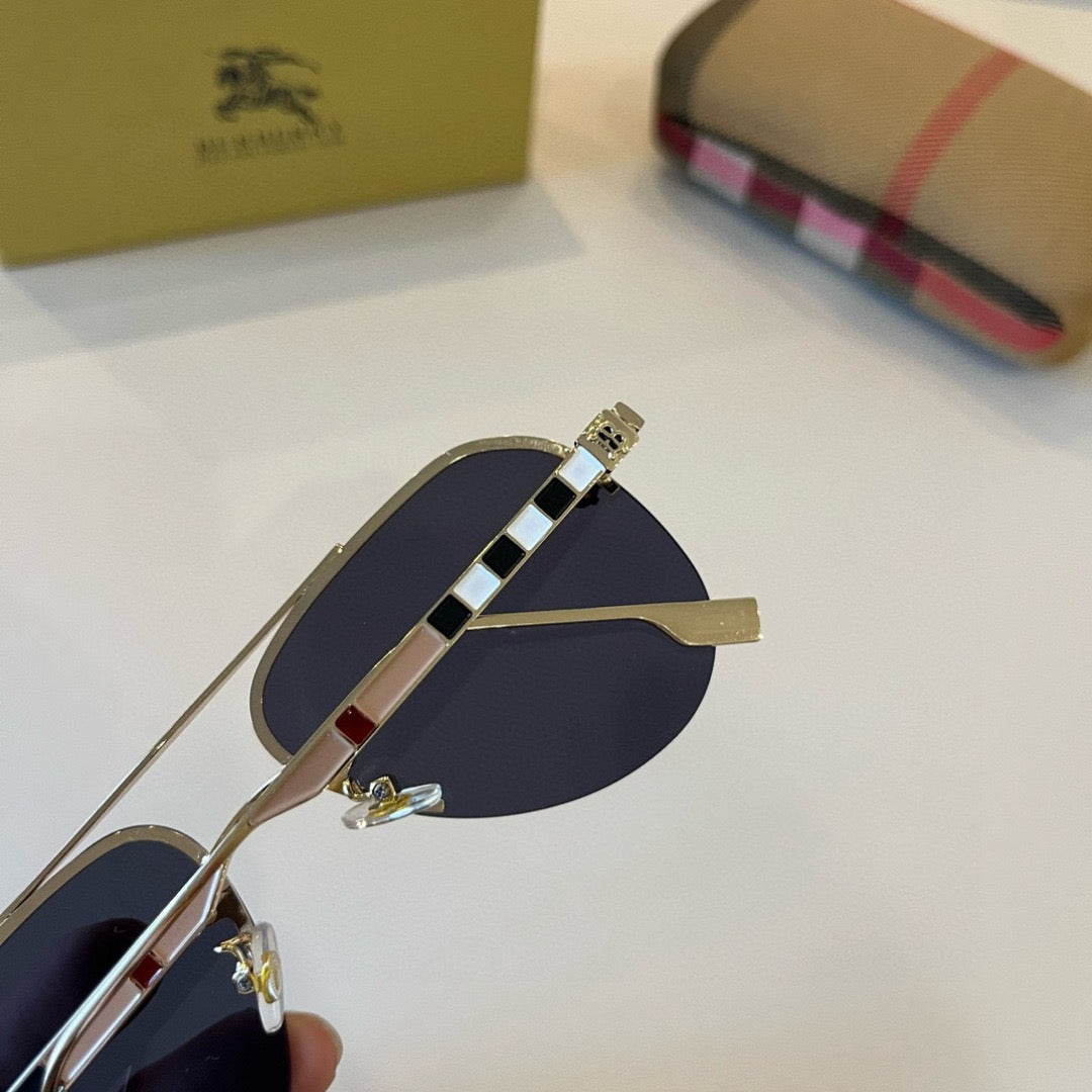 Inspired Burberry 2484 – Pilot Aviator Sunglasses (1:1 Mirror Quality)