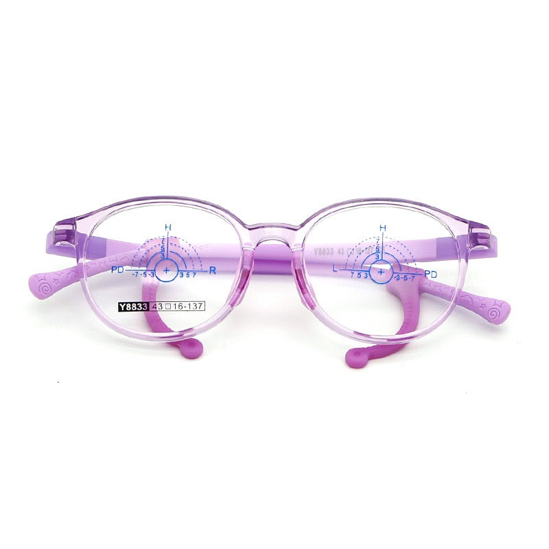 Kids Myopia Control Eyeglass Frame – Model Y8833 (teenagers)