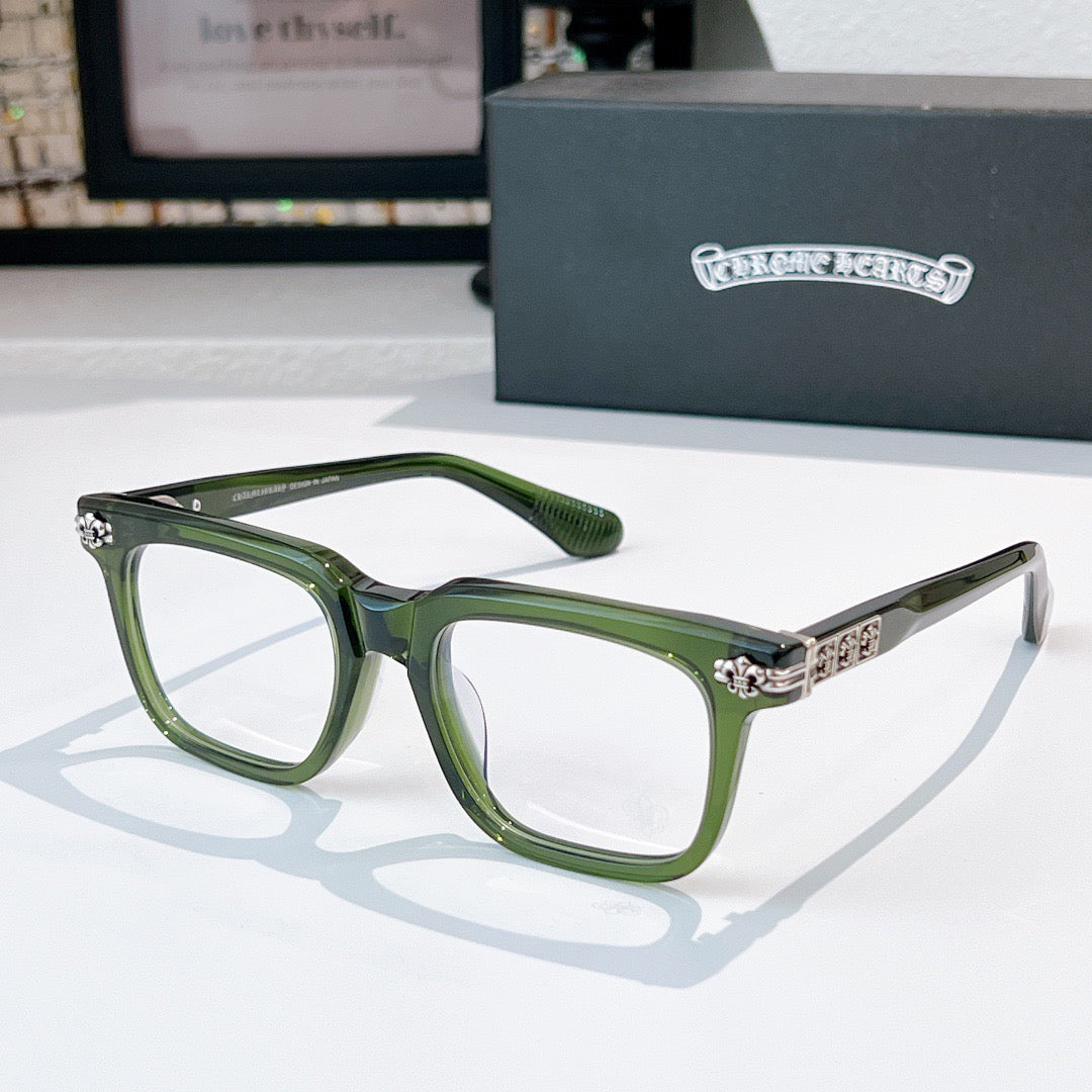 Inspired Chrome Hearts CH8330 – Bold Acetate Eyeglasses (1:1 Mirror Quality)