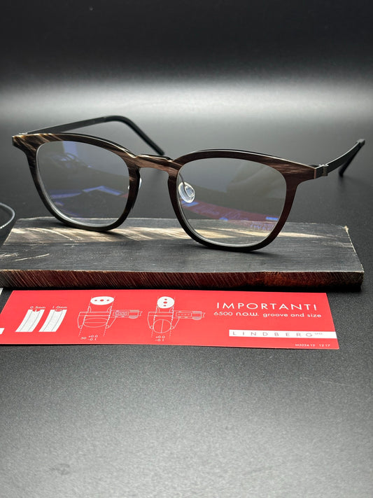 Inspired Lindberg Horn Unique – Buffalo Titanium Eyeglasses (1:1 Mirror Quality)
