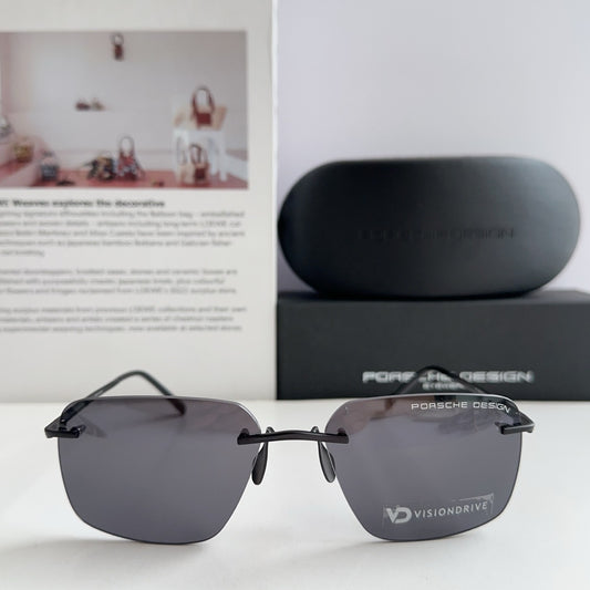Inspired Porsche Design P’8923 – Rimless Titanium Sunglasses (1:1 Mirror Quality)
