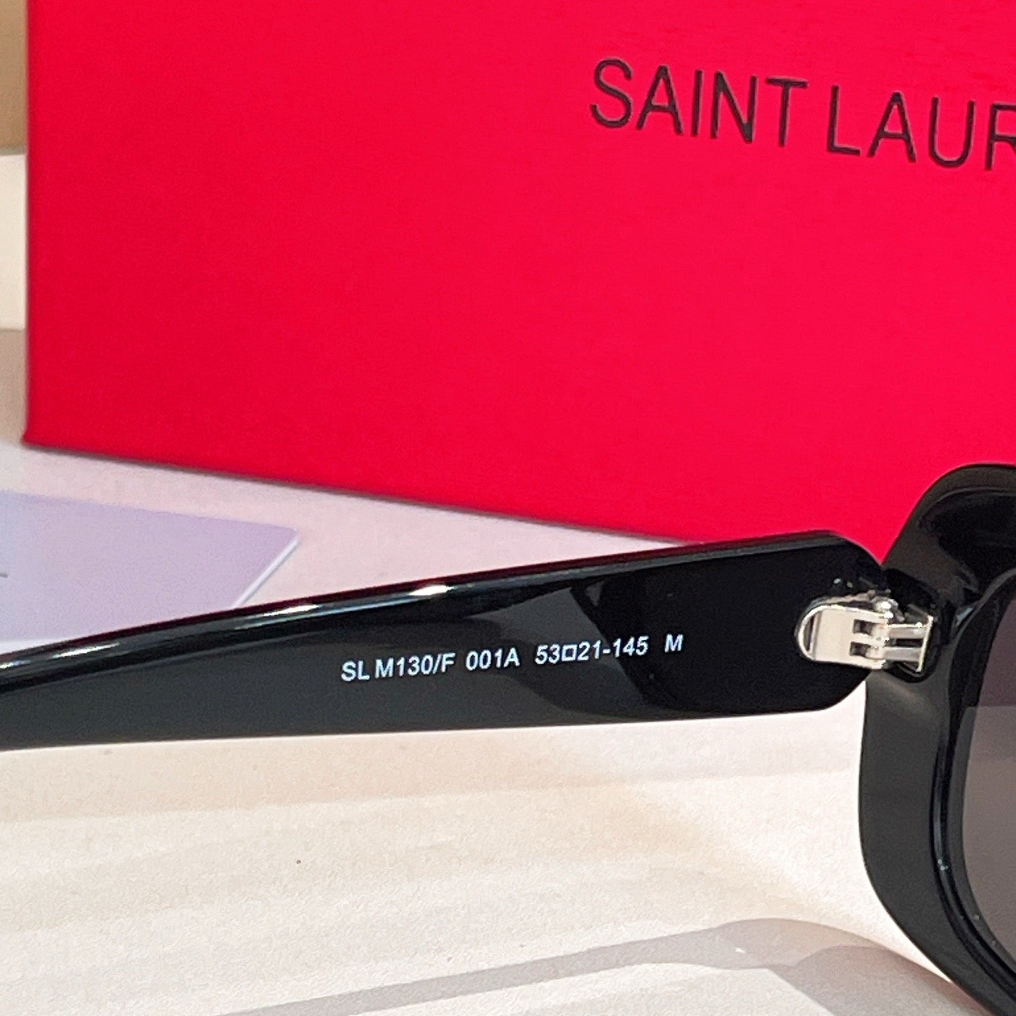 Inspired Saint Laurent SL M130/F – Rectangular Acetate Sunglasses (1:1 Mirror Quality)