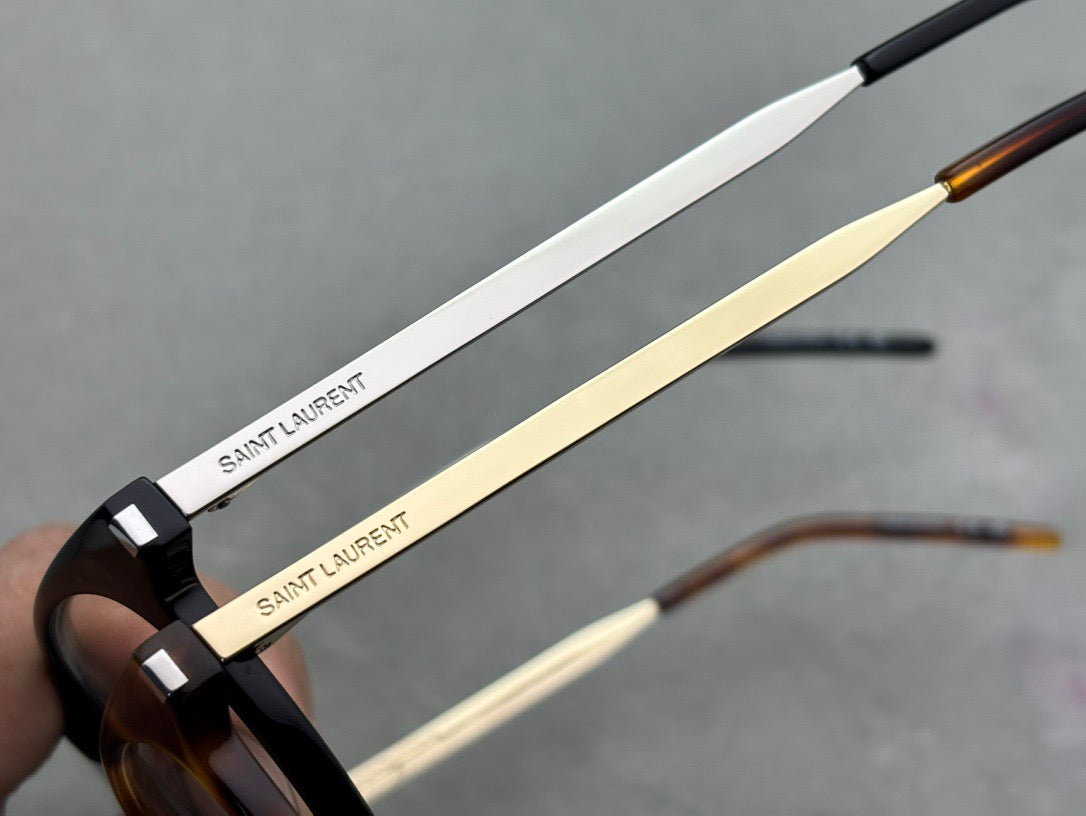 Inspired Saint Laurent SL683/F – Rounded Unisex Acetate Eyeglasses (1:1 Mirror Quality)