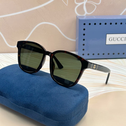 Inspired Gucci GG0637SK Sunglasses – Retro Square Frame (1:1 Mirror Quality