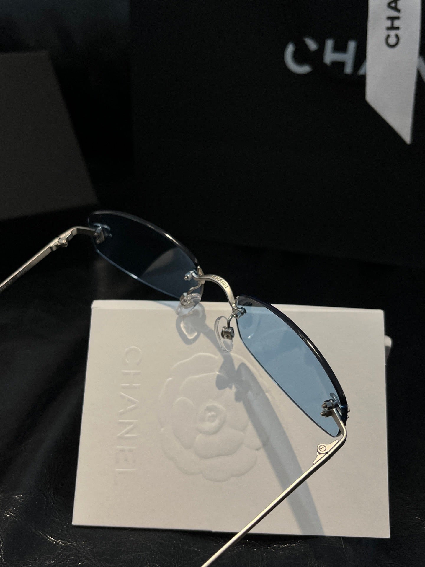 Inspired Chanel CH4002 – Vintage Oval Sunglasses (Jennie Style) 1:1 Mirror Quality)