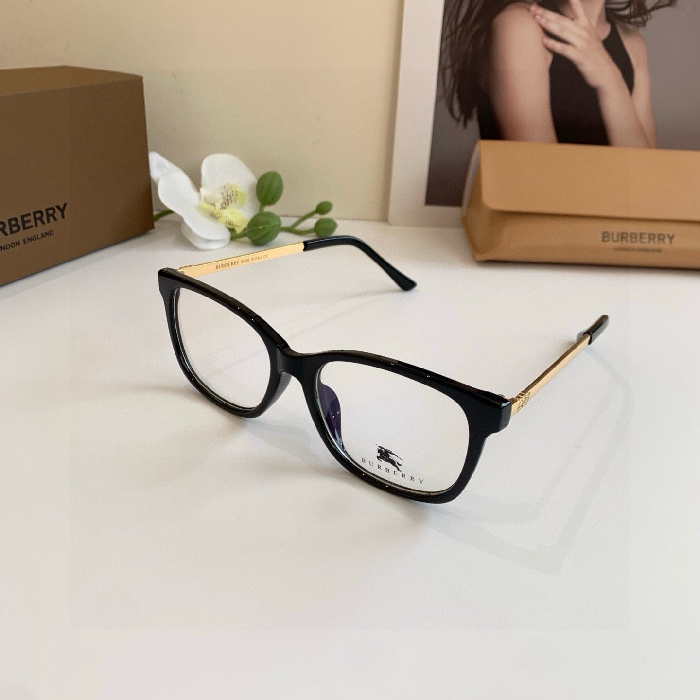 Inspired Burberry 6050 – Square Optical Eyeglasses (1:1 Mirror Quality)