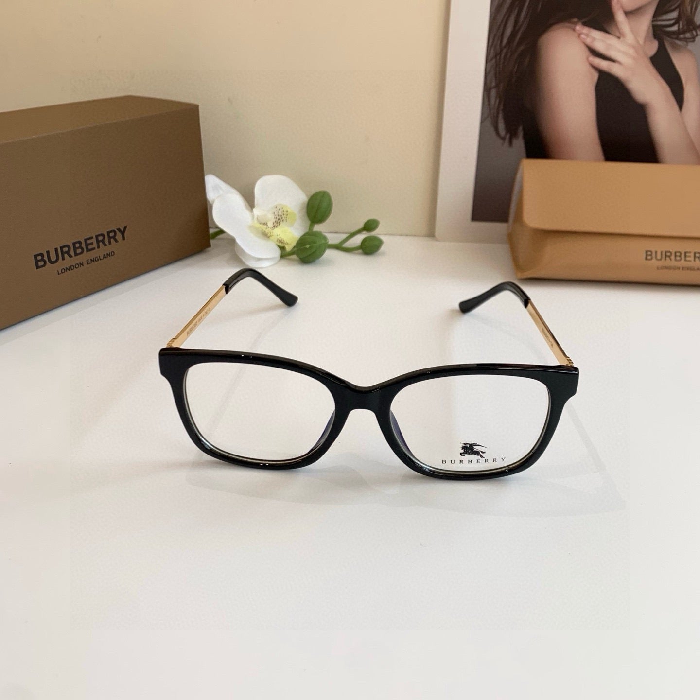 Inspired Burberry 6050 – Square Optical Eyeglasses (1:1 Mirror Quality)