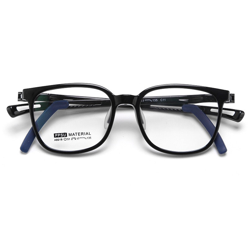 Kids Ultra-Light Eyeglass Frame – Model A8019 (Ages 7–12)