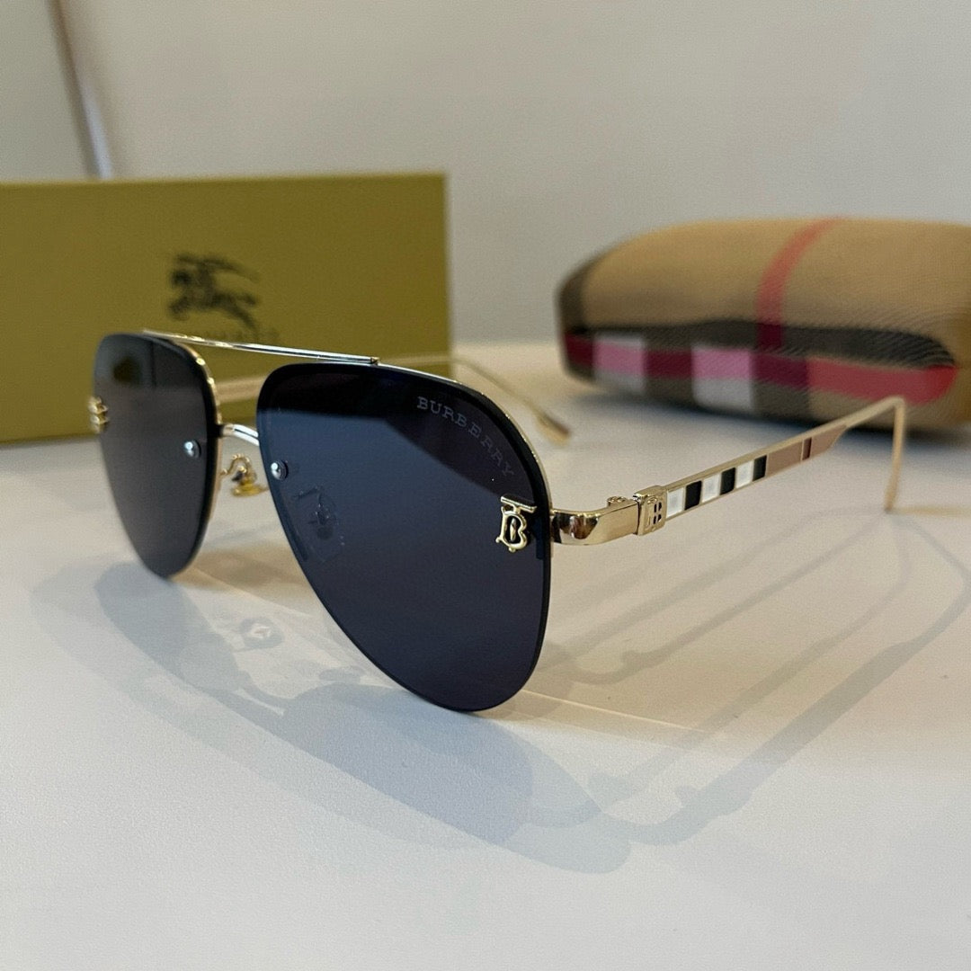 Inspired Burberry 2484 – Pilot Aviator Sunglasses (1:1 Mirror Quality)