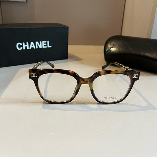 Chanel 2811 – Square Optical Eyeglasses with Signature Chain Temples (Inspired, 1:1 Mirror Quality)