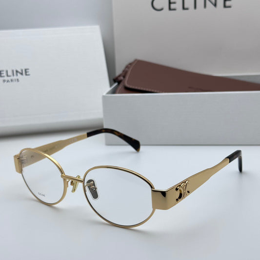 Inspired CELINE CL50140U Metal Eyeglasses – LISA Same Style (1:1 Mirror Quality)