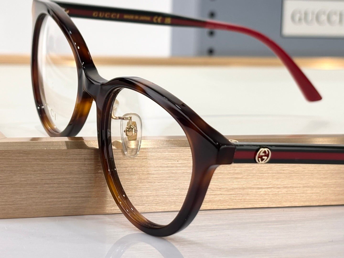 GG1867OK -Gucci Inspired Optical Glasses – Classic Round Acetate Frame