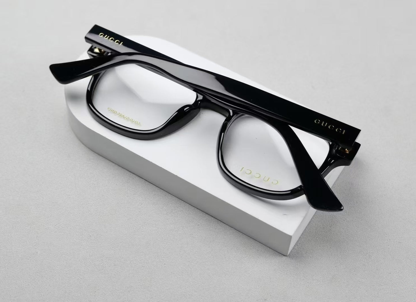 GG1343O Inspired Square Acetate Optical Glasses – Classic Full-Rim Frame