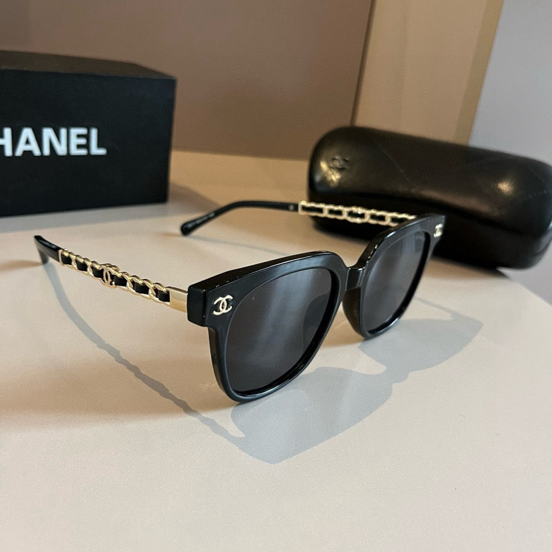 Inspired Chanel 2811 – Square Chain-Detail Optical Eyeglasses (1:1 Mirror Quality)