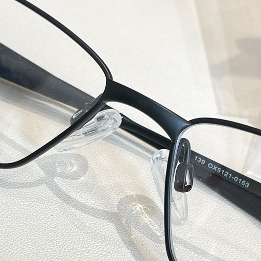OX5121 Black Eyeglasses- Inspired by Oakley Titanium Lightweight Designer-Inspired Frame