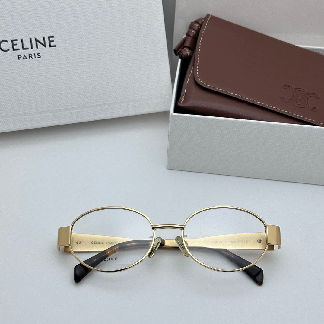 Inspired CELINE CL50140U Metal Eyeglasses – LISA Same Style (1:1 Mirror Quality)