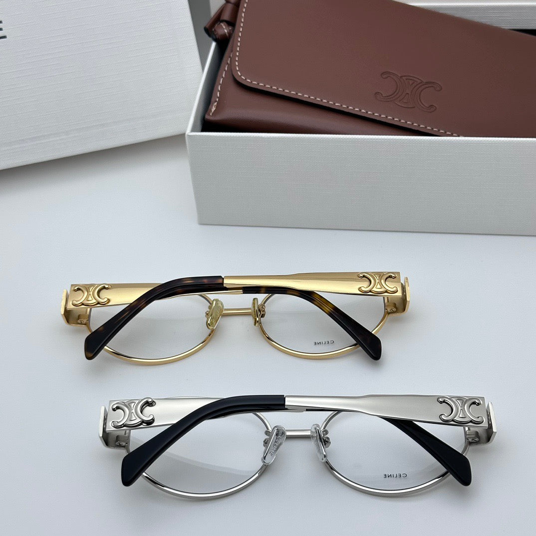 Inspired CELINE CL50140U Metal Eyeglasses – LISA Same Style (1:1 Mirror Quality)