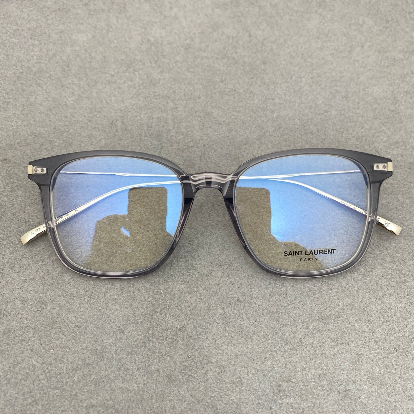 Inspired Saint Laurent SL577 – Acetate & Metal Unisex Eyeglasses (1:1 Mirror Quality)