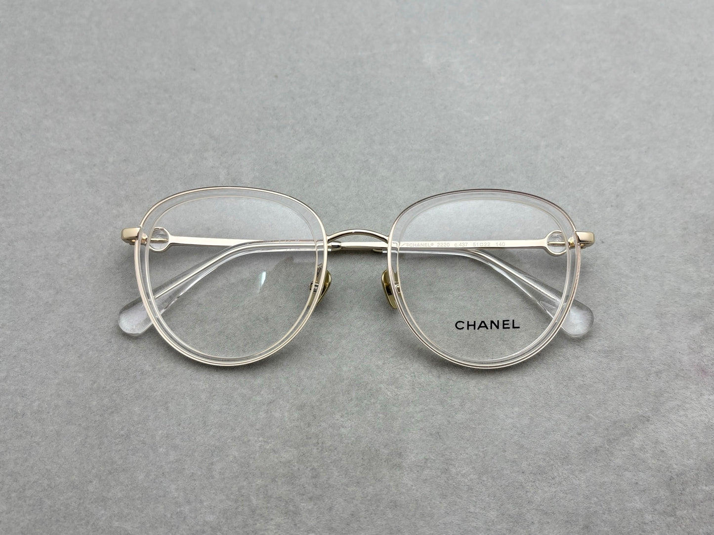 Inspired Chanel 2220 – Round Oval Eyeglasses (1:1 Mirror Quality)