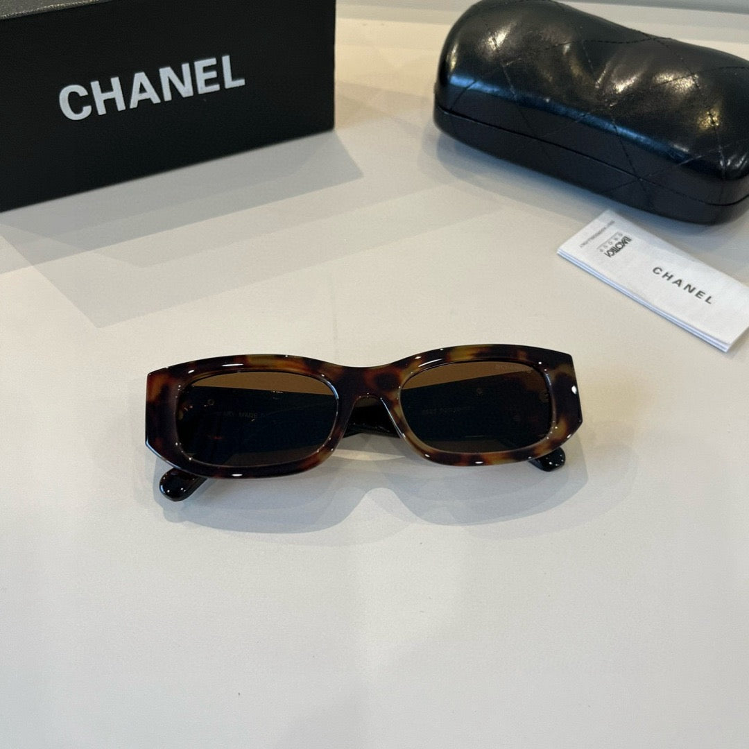 Inspired Chanel 5525 – Rectangular Acetate Sunglasses (1:1 Mirror Quality)