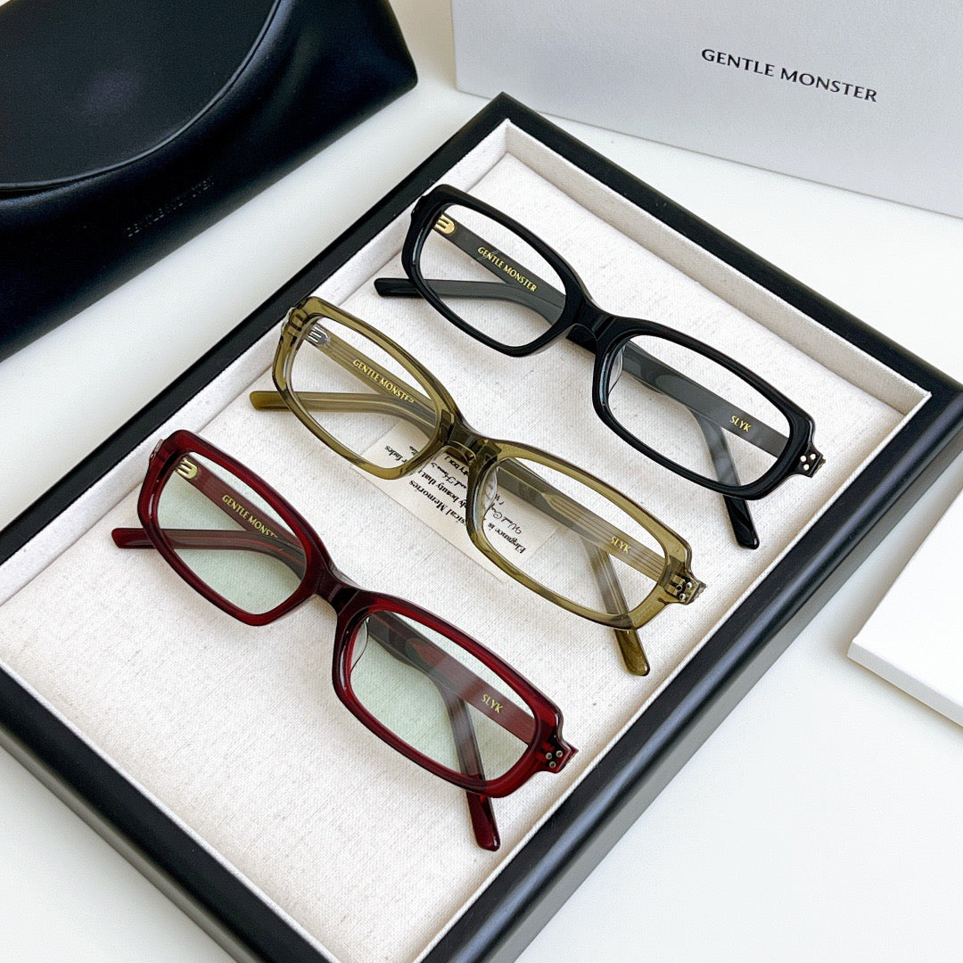 Inspired Gentle Monster SLYK – Rectangular Optical Eyeglasses (1:1 Mirror Quality)