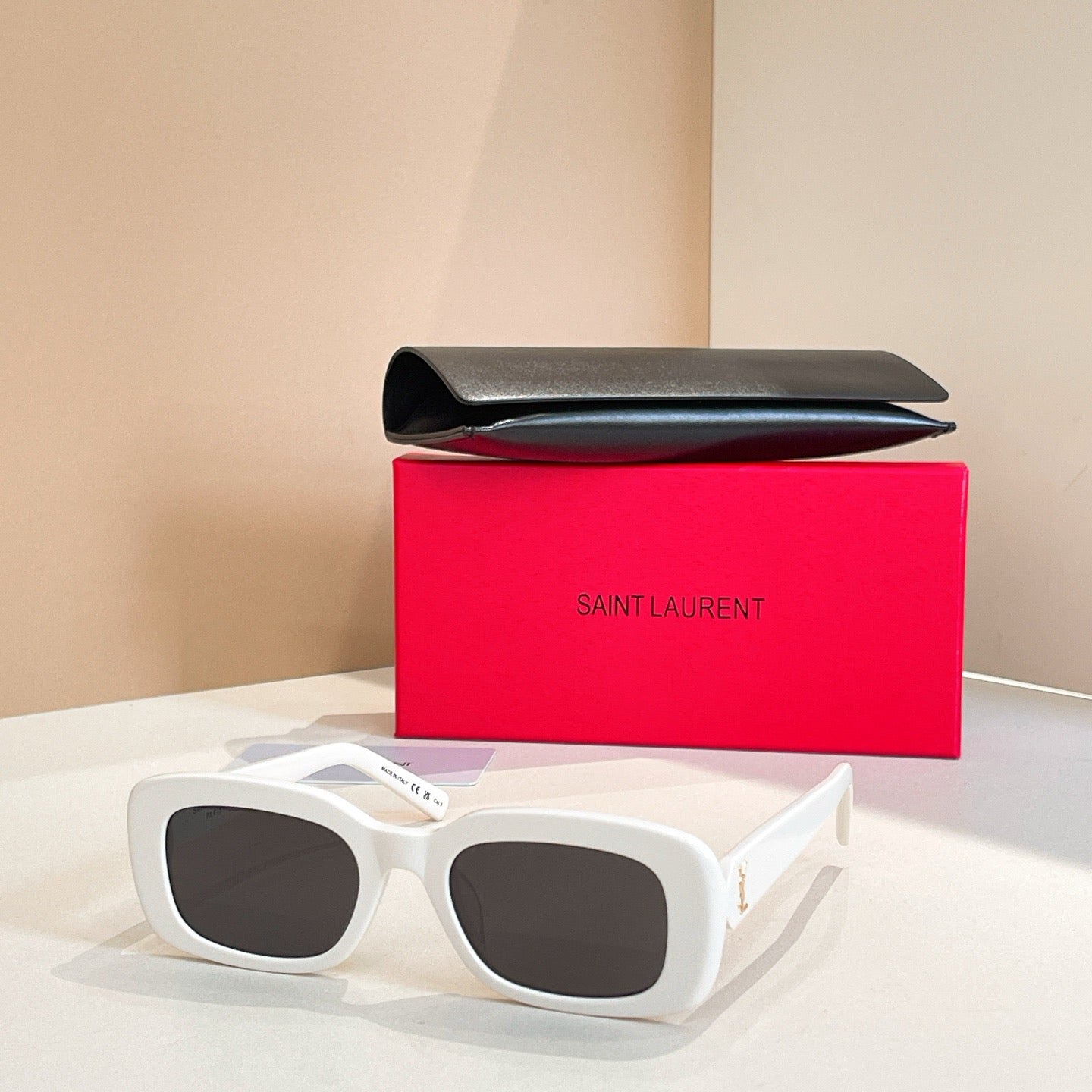 Inspired Saint Laurent SL M130/F – Rectangular Acetate Sunglasses (1:1 Mirror Quality)