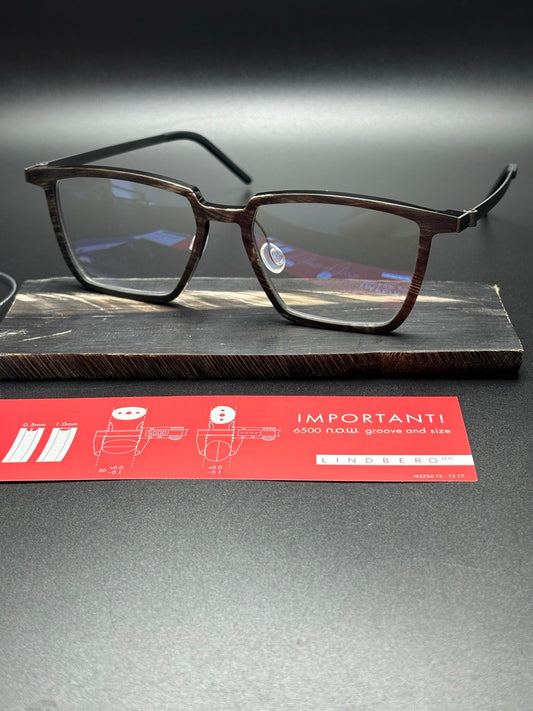 Inspired Lindberg 1844 – Buffalo Horn Rectangle Eyeglasses (1:1 Mirror Quality)