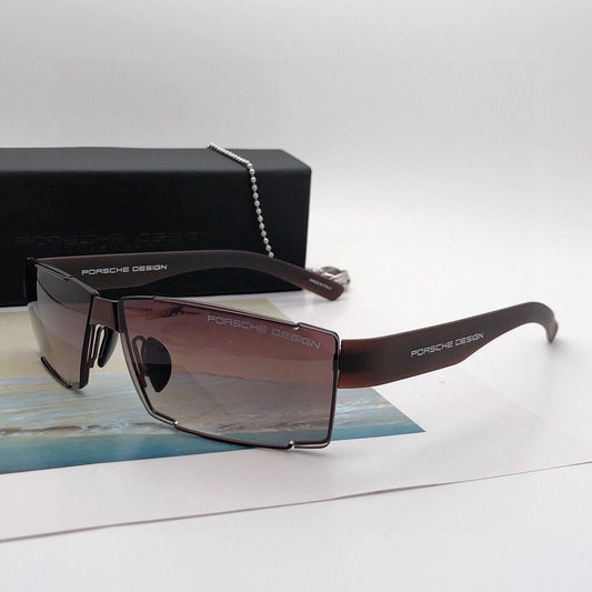 Inspired Porsche Design P’8407 – Rectangular Shield Sunglasses (1:1 Mirror Quality)
