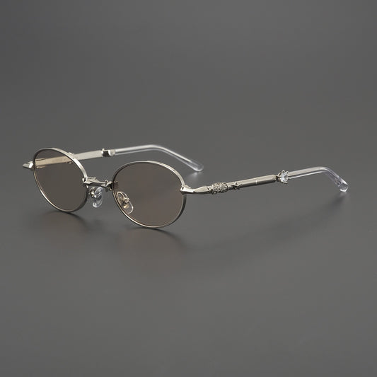 Gentle Monster Pico 02(BR) – Oval Orange Lens Optical Glasses (1:1 Mirror Quality