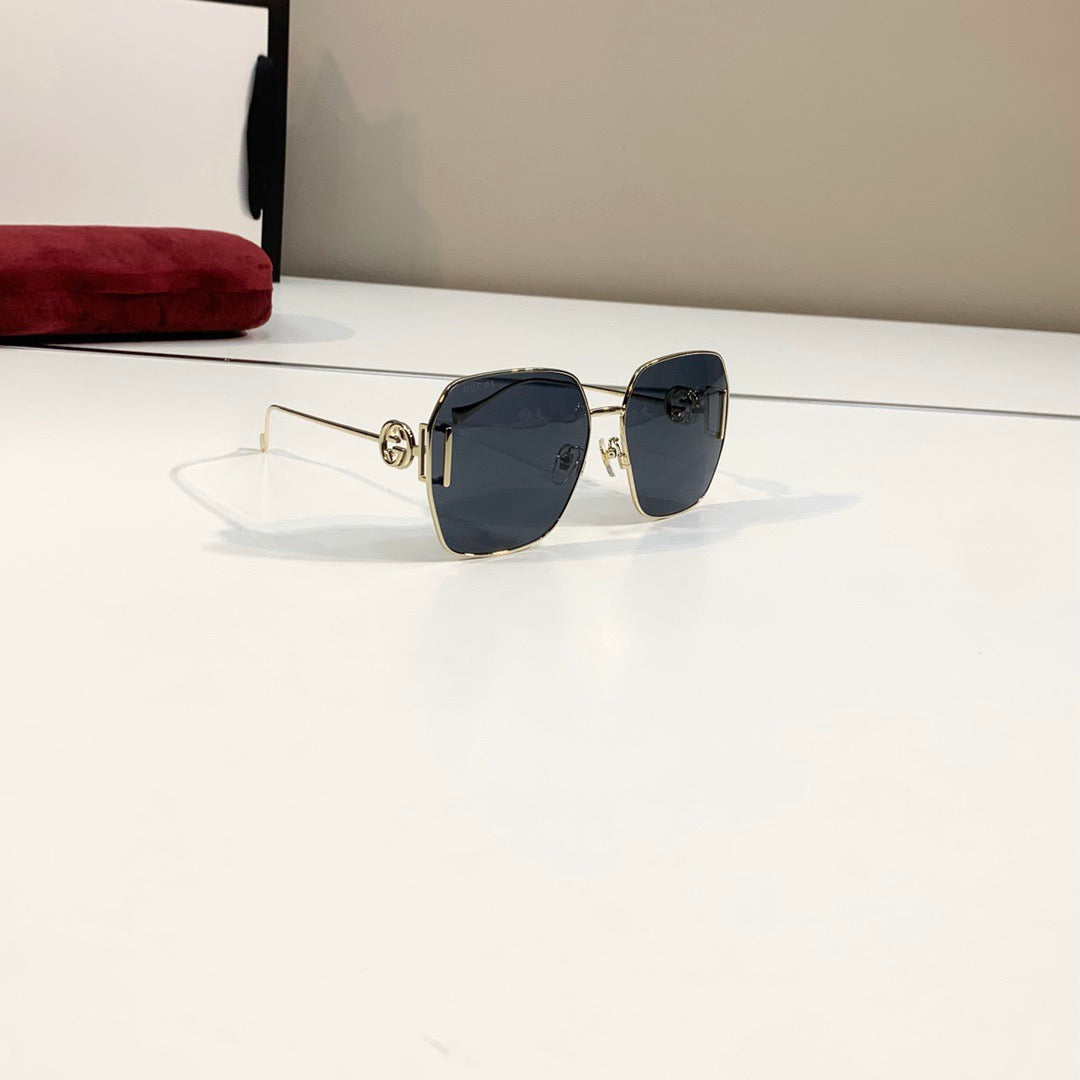 Inspired Gucci GG1207SA –Square Sunglasses (1:1 Mirror Quality)- Dark Grey