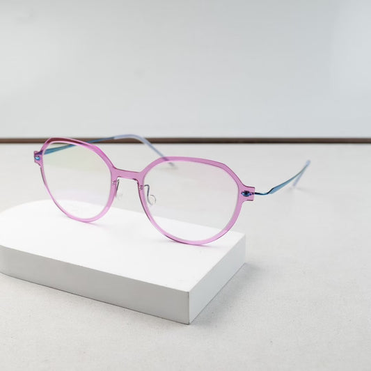 Inspired Lindberg 6582 – Ultralight Round Titanium Eyeglasses (1:1 Mirror Quality)