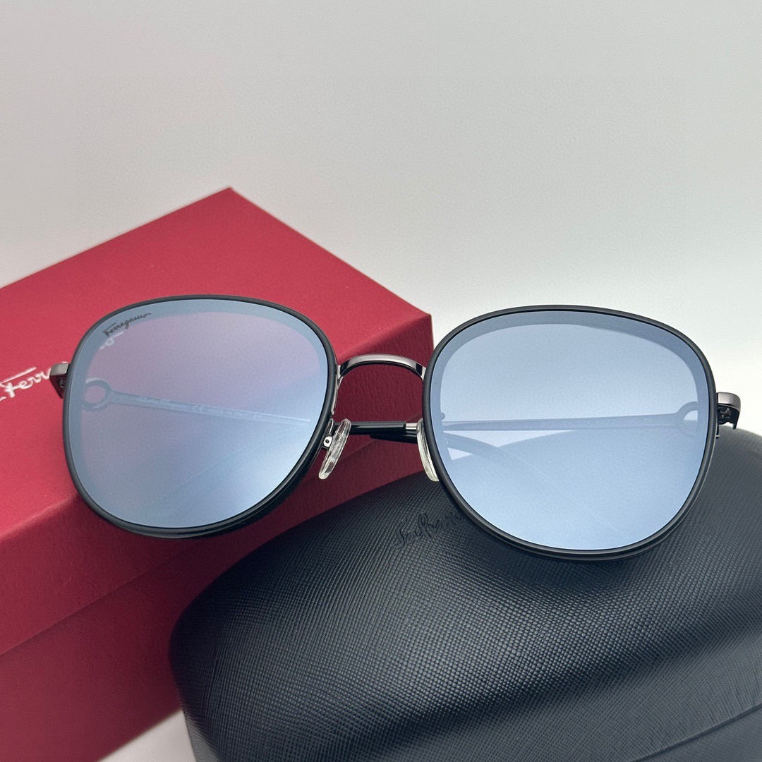 Salvatore Ferragamo SF213SK Round Sunglasses (Inspired, 1:1 Mirror Quality)