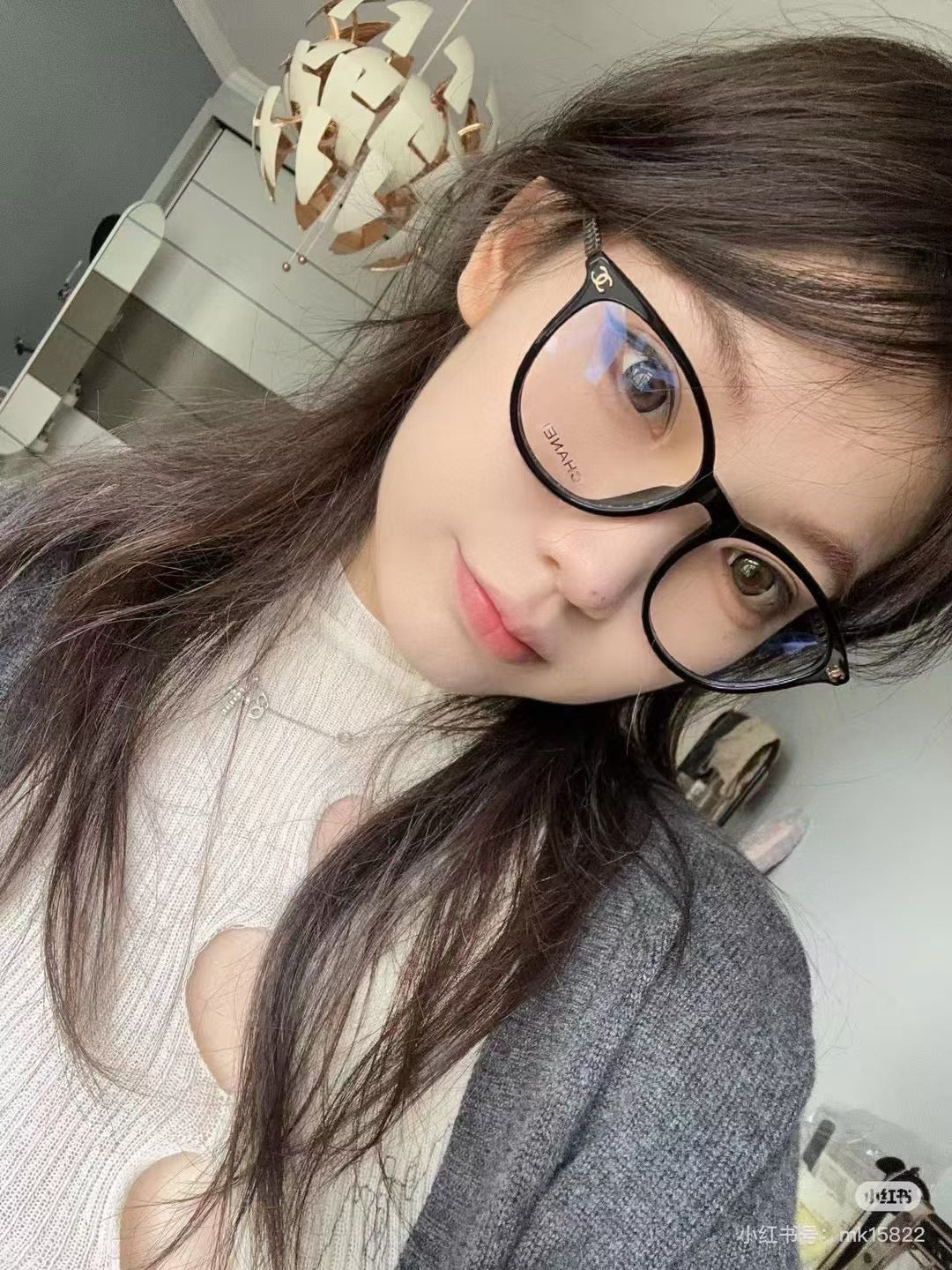 Inspired Chanel 3478 – Retro Cat-Eye Eyeglasses (1:1 Mirror Quality)