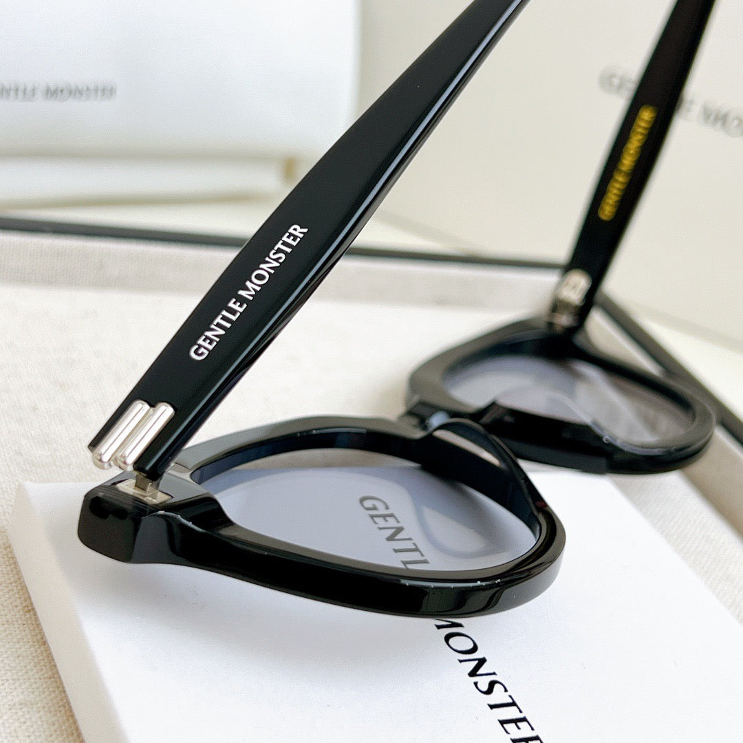 Inspired Gentle Monster Dean – Classic Rounded Cat-Eye Sunglasses (1:1 Mirror Quality)