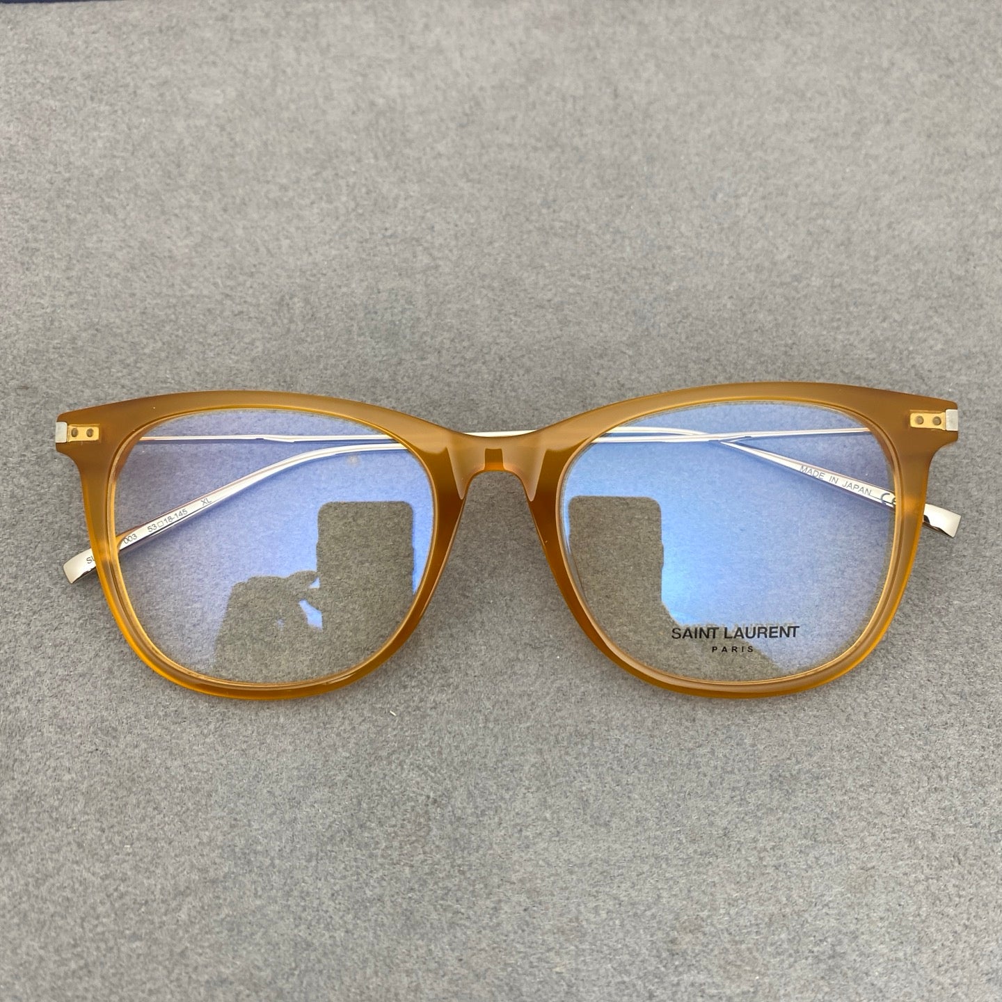Inspired Saint Laurent SL580/F – Acetate & Metal Unisex Eyeglasses (1:1 Mirror Quality)