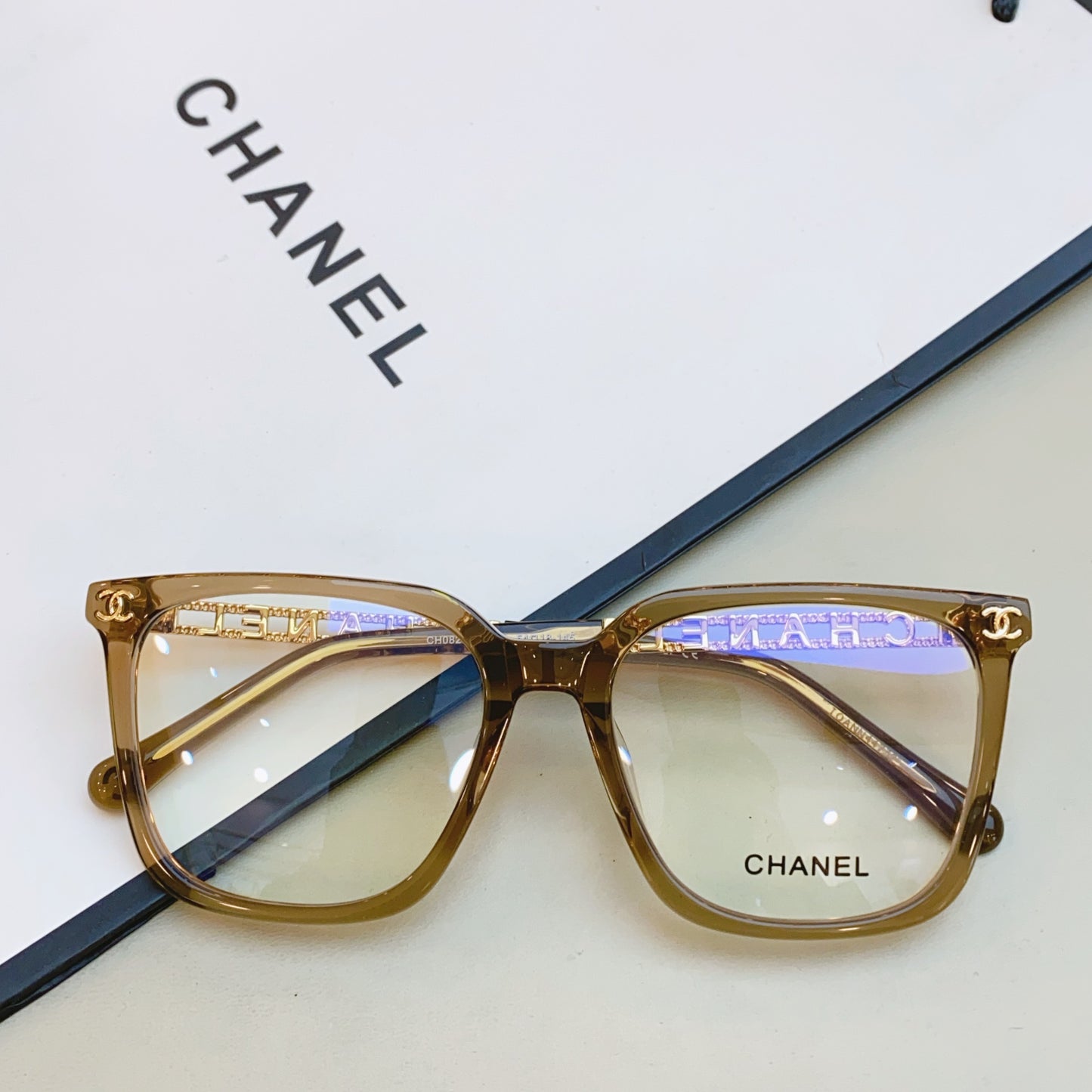 Inspired Chanel CH0820 – Oversized Square Eyeglasses (1:1 Mirror Quality)