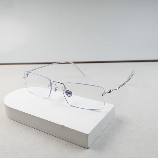 LINDBERG Horn Unique 2128 – Rimless Titanium Glasses (Original High Version)