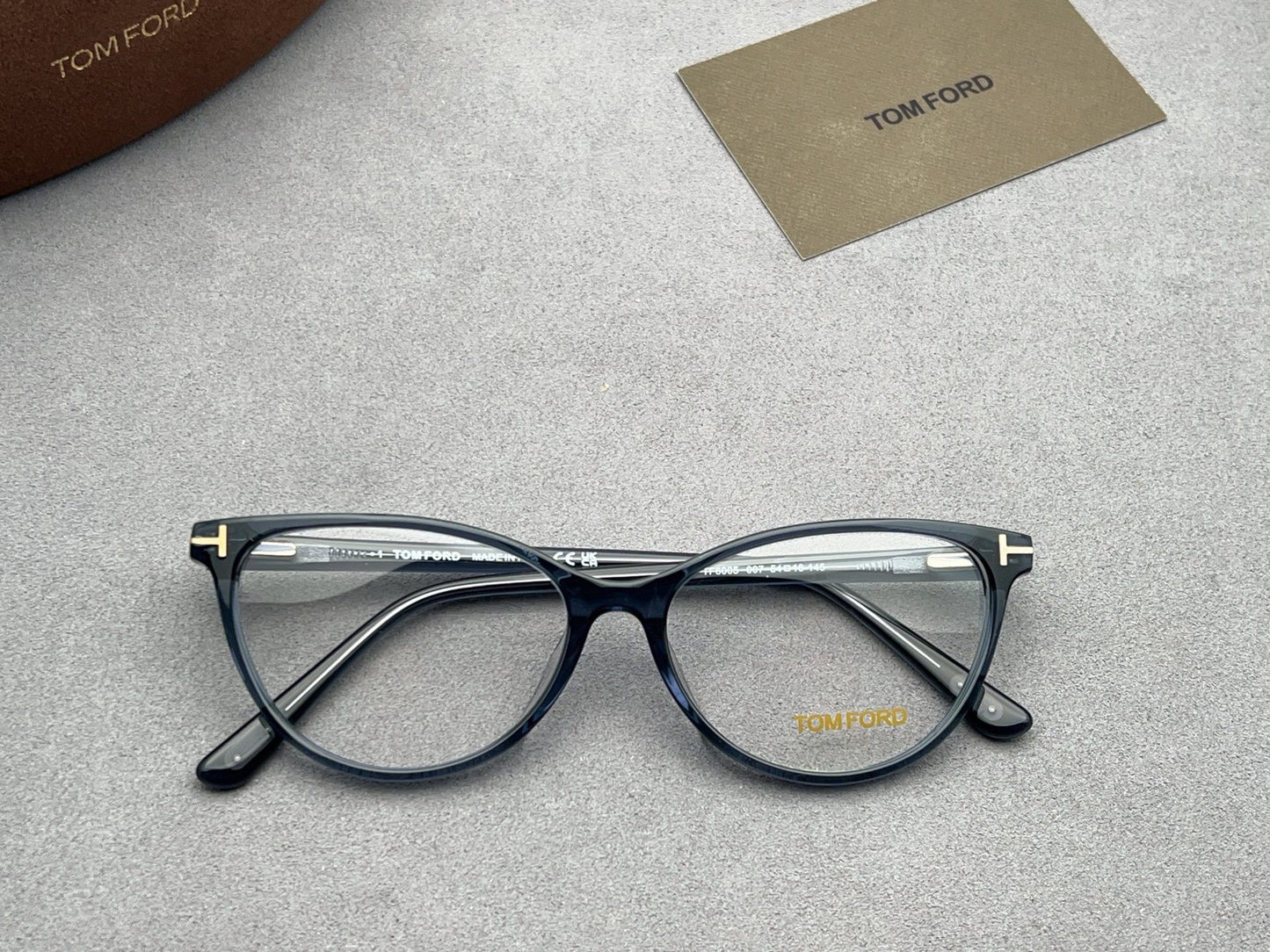 Tom Ford Inspired TF6005 Eyeglasses | Designer Style Optical Frames