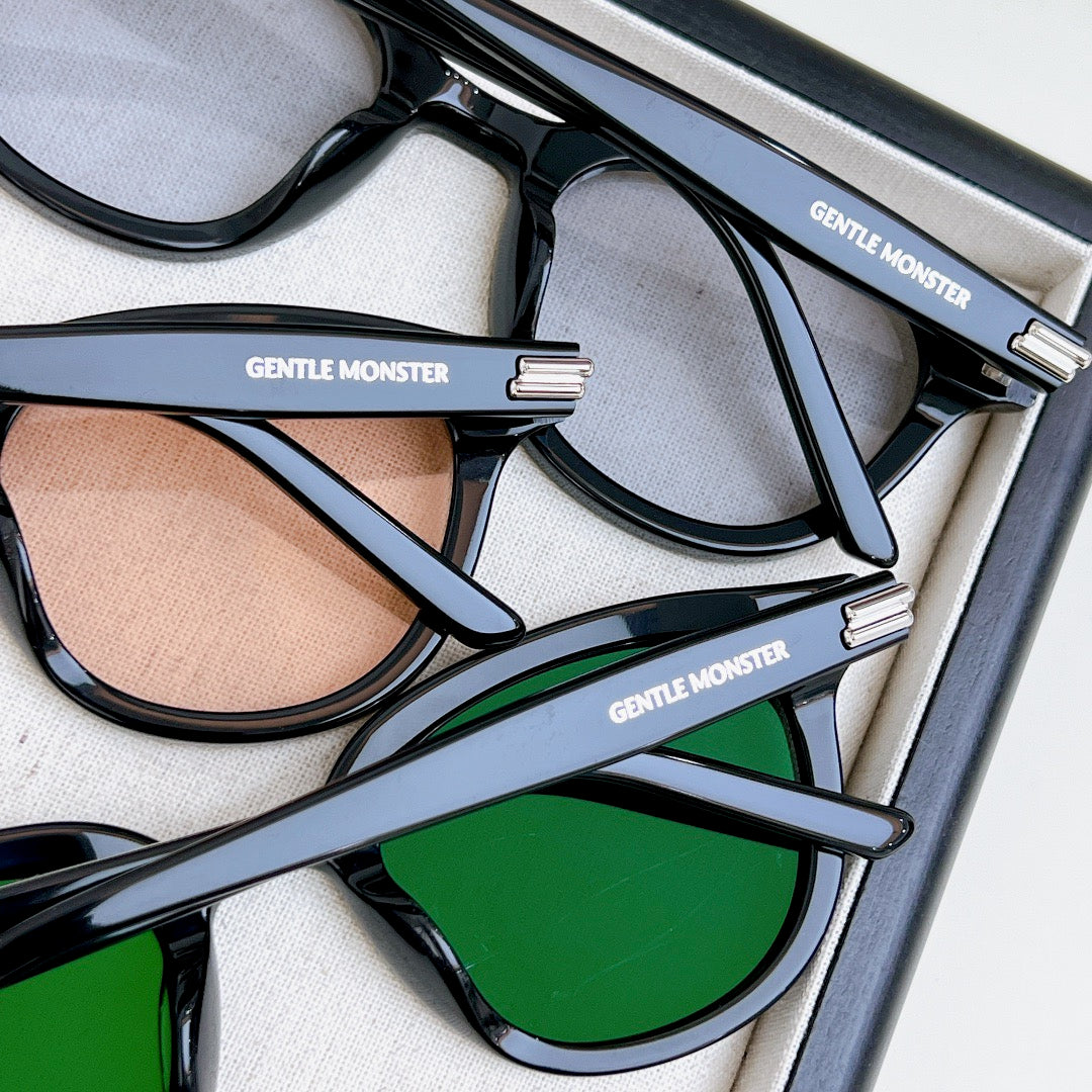 Inspired Gentle Monster Dean – Classic Rounded Cat-Eye Sunglasses (1:1 Mirror Quality)