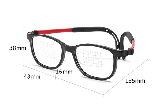 Kids Flexible Eyeglass Frame – Model T009 (Ages 9-12)