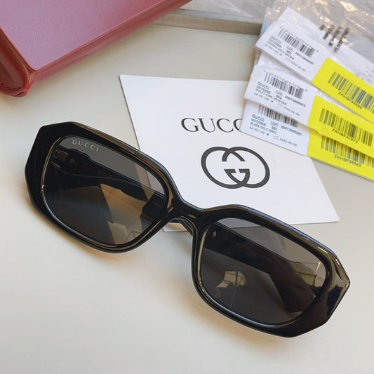 Inspired Gucci GG1535S Rectangular Sunglasses – Premium Acetate Frame with Geometric Design