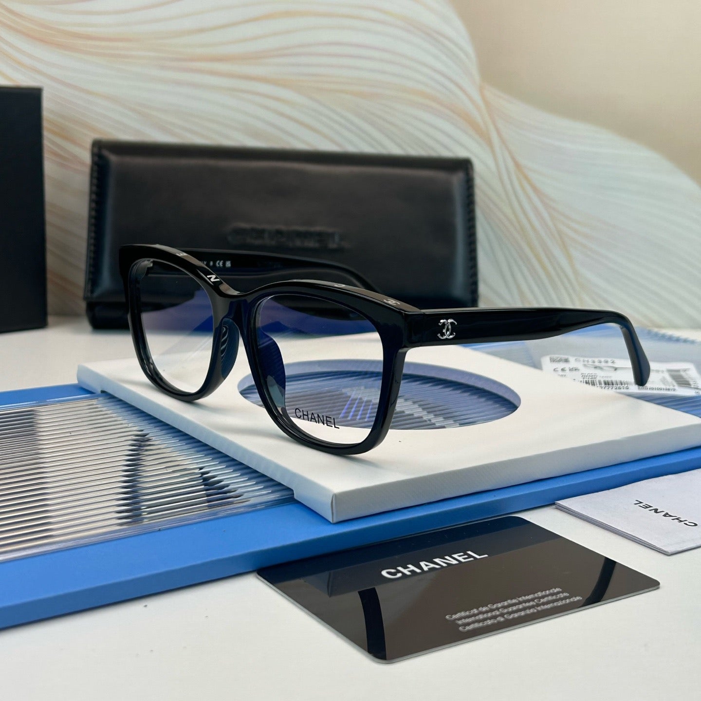 Inspired Chanel CH3392 – Oversized Square Eyeglasses (1:1 Mirror Quality)