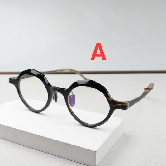 Inspired Rigards RG1094 – Octagonal Round Titanium Eyeglasses (1:1 Mirror Quality)