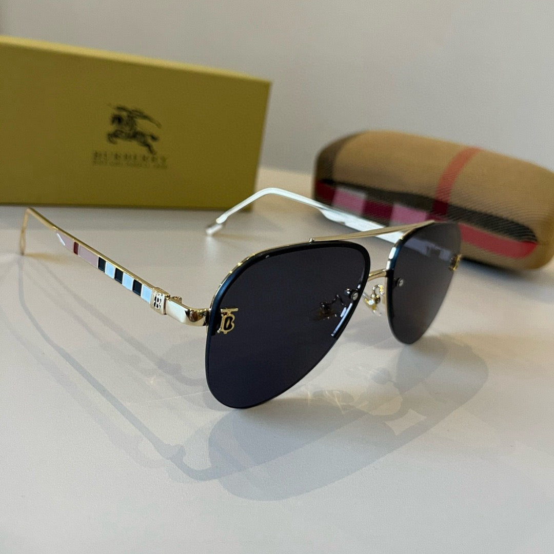 Inspired Burberry 2484 – Pilot Aviator Sunglasses (1:1 Mirror Quality)