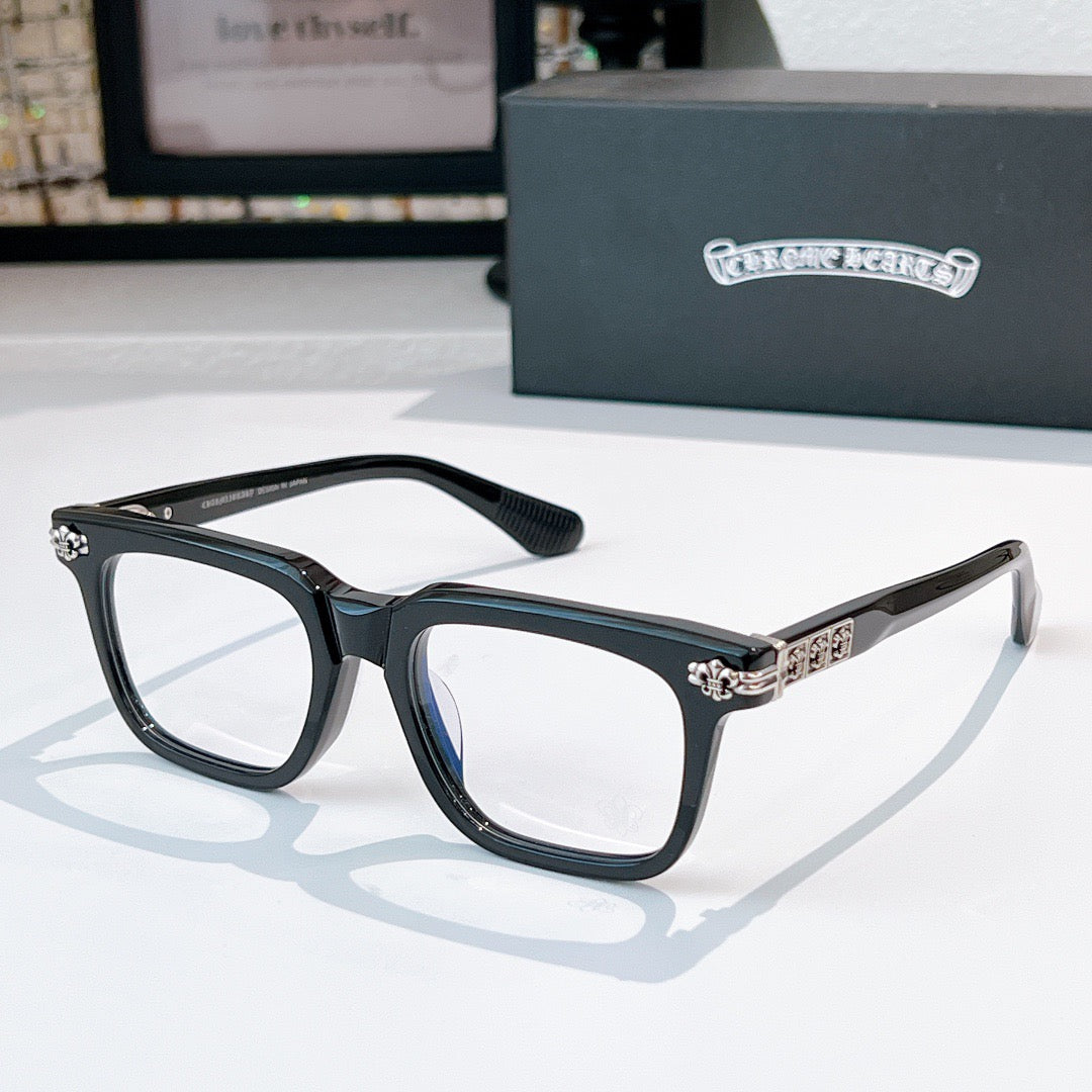 Inspired Chrome Hearts CH8330 – Bold Acetate Eyeglasses (1:1 Mirror Quality)