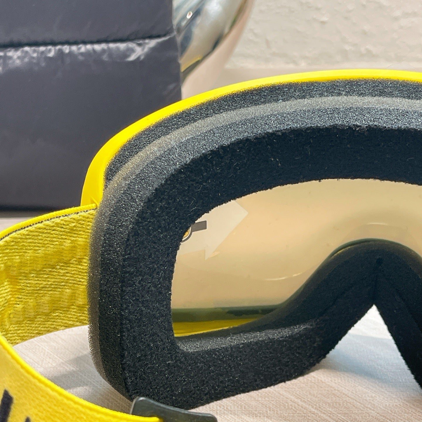 Inspired Celine Ski Goggles – Yellow Studded Frame (Unisex)