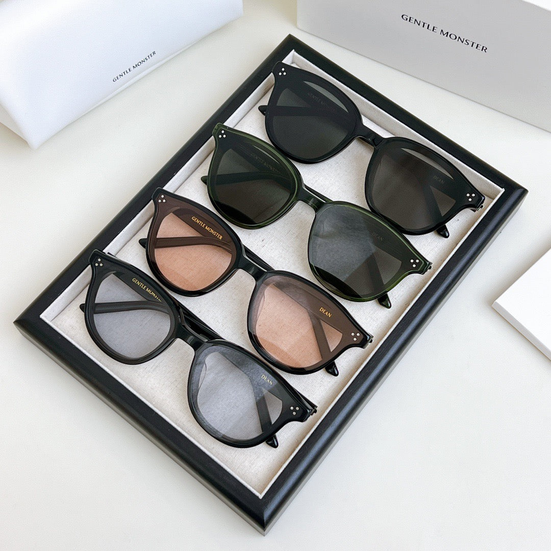 Inspired Gentle Monster Dean – Classic Rounded Cat-Eye Sunglasses (1:1 Mirror Quality)